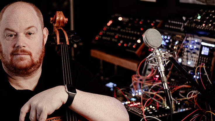 Andrew in the Studio